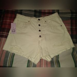 High waist shorts NWT